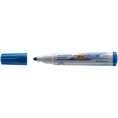 Marcatore per lavagne bianche BIC Velleda 1701 punta conica 1,5 mm blu 904938